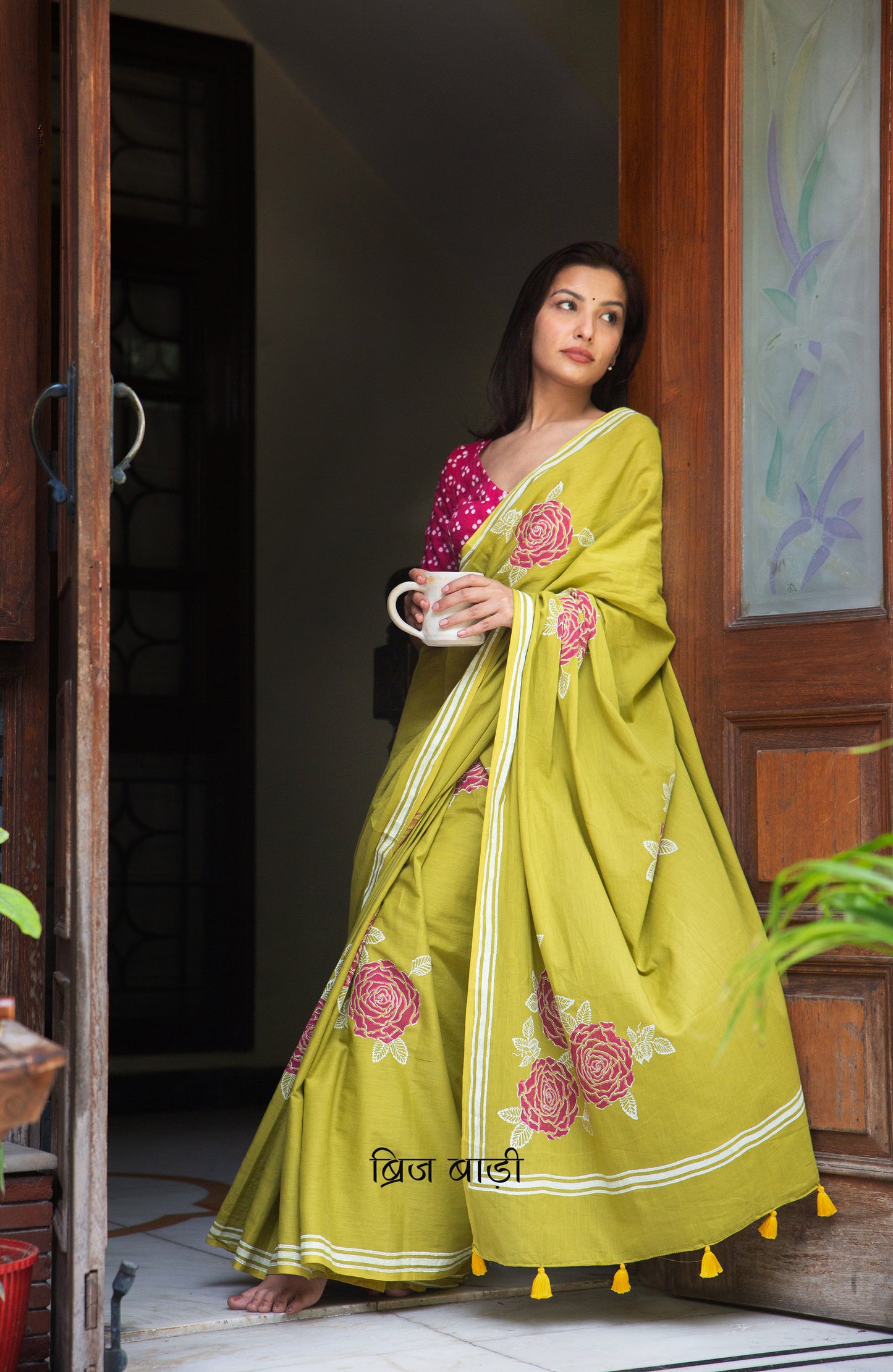 PAKHI- Handcrafted Mulmul Sarees