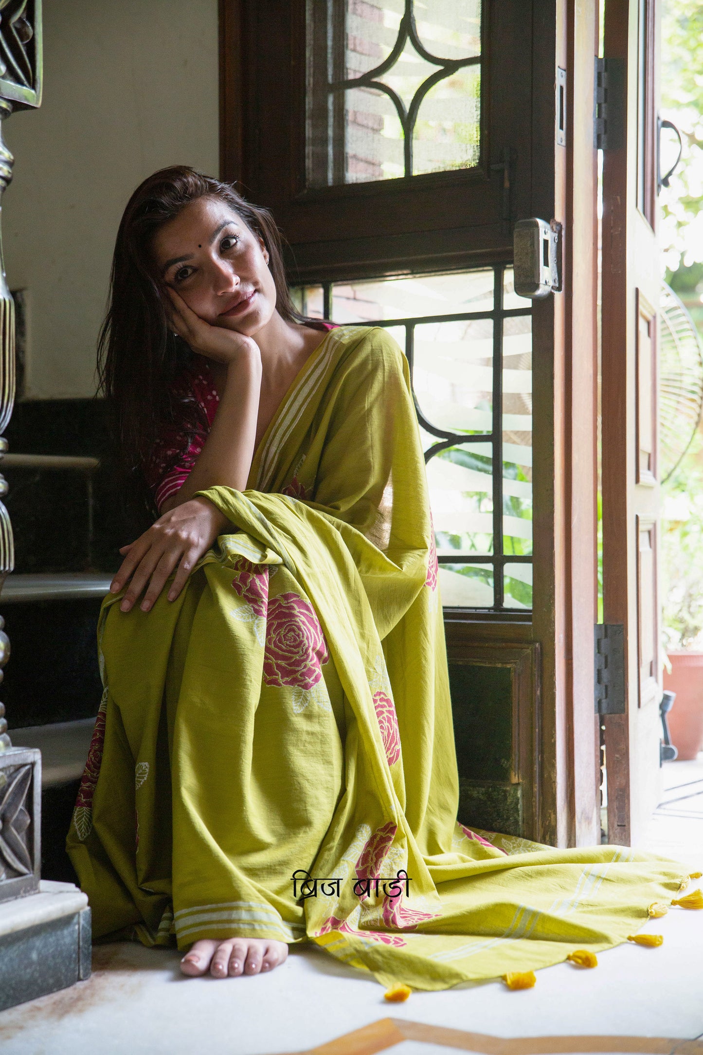 PAKHI- Handcrafted Mulmul Sarees