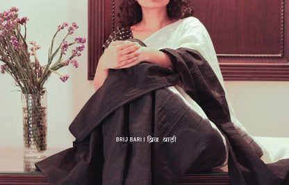LEELA- Handcrafted Mulmul Saree